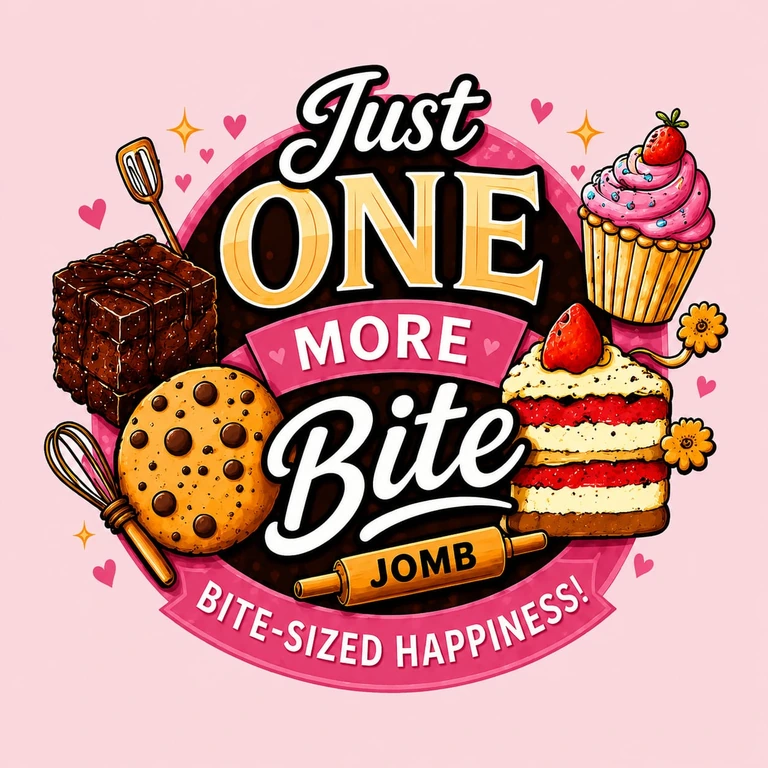 Just One More Bite logo